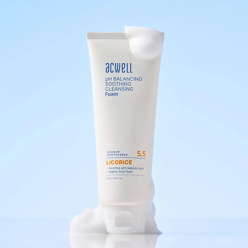 [1+1/올영단독]아크웰 피에이치 밸런싱 수딩 클렌징 폼 더블 기획 (150ml+150ml)